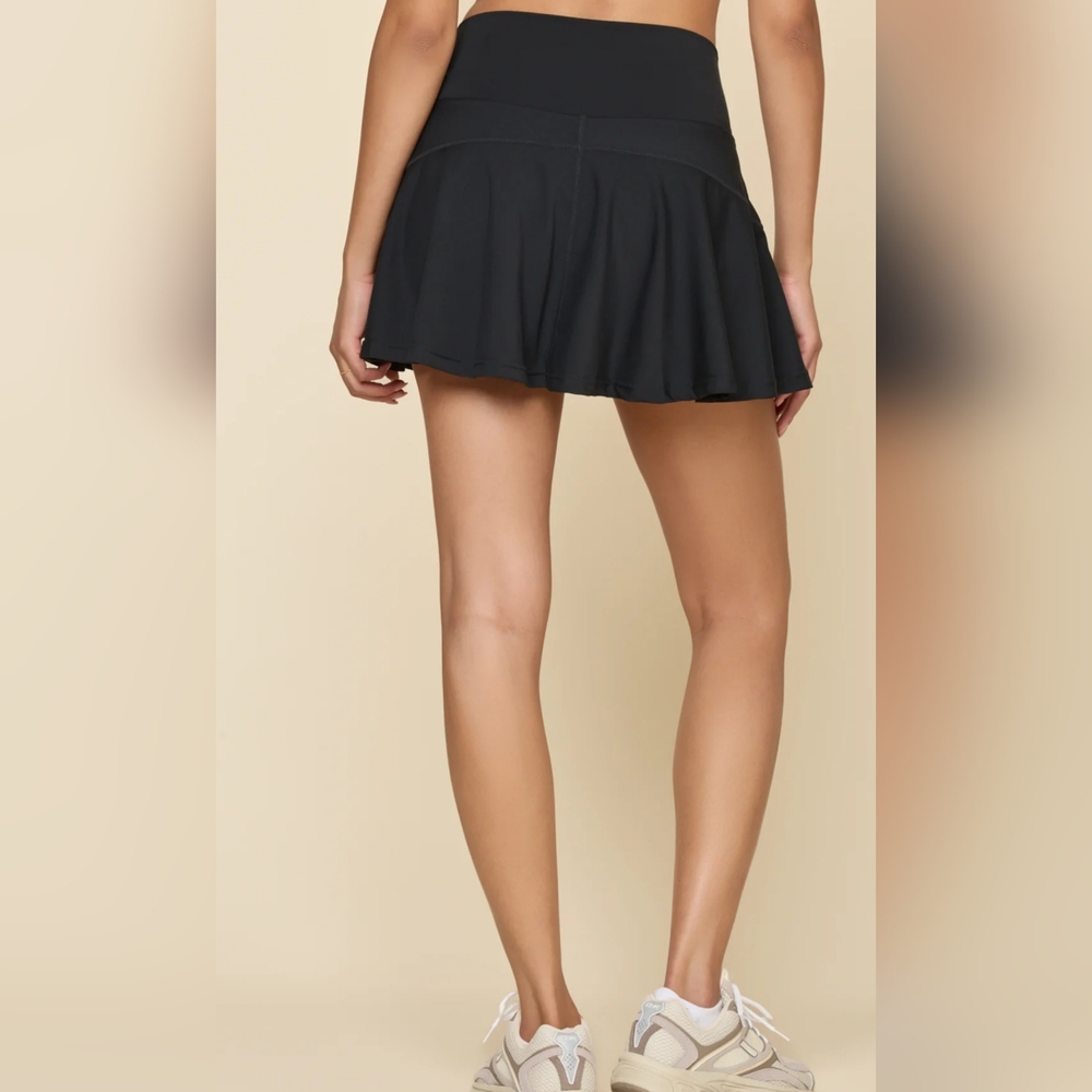 Elegant Black Skort for Women